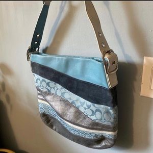 Coach patchwork wave bag